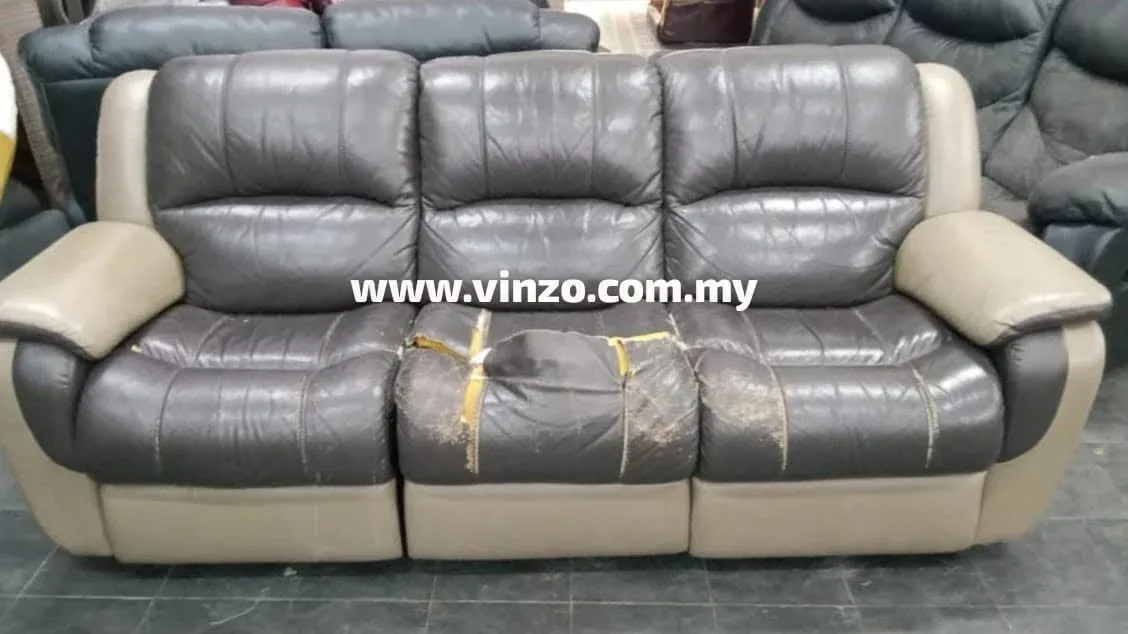 Sofa before restoration, project 07